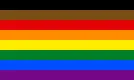 LGBTQIA+ pride flag