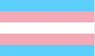 Transgender pride flag